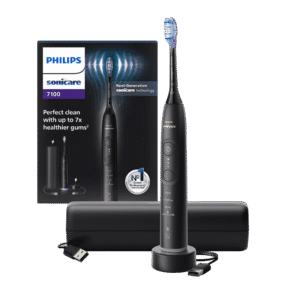 Philips Sonicare 7100 elektriline hambahari (HX7421/01) MUST + Reisivutlar