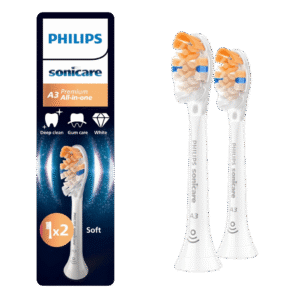 Philips Sonicare A3 Premium All-in-One (Soft) pehmed hambaharja otsikud HX9092/87 (VALGE
