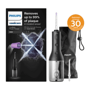 Philips Sonicare Cordless Power Flosser 3000 MUST (HX3826/33) juhtmevaba veeprits