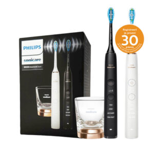 Philips Sonicare DiamondClean 9000 (HX9914/57) elektriliste hambaharjade komplekt (2 käepidet