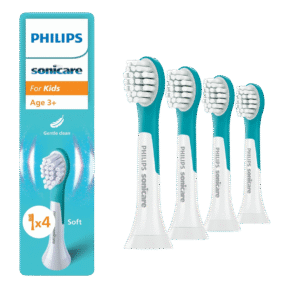 Philips Sonicare For KIDS (3+) hambaharja otsikud lastele Mini (pehmed) HX6034/90 (4 tk)