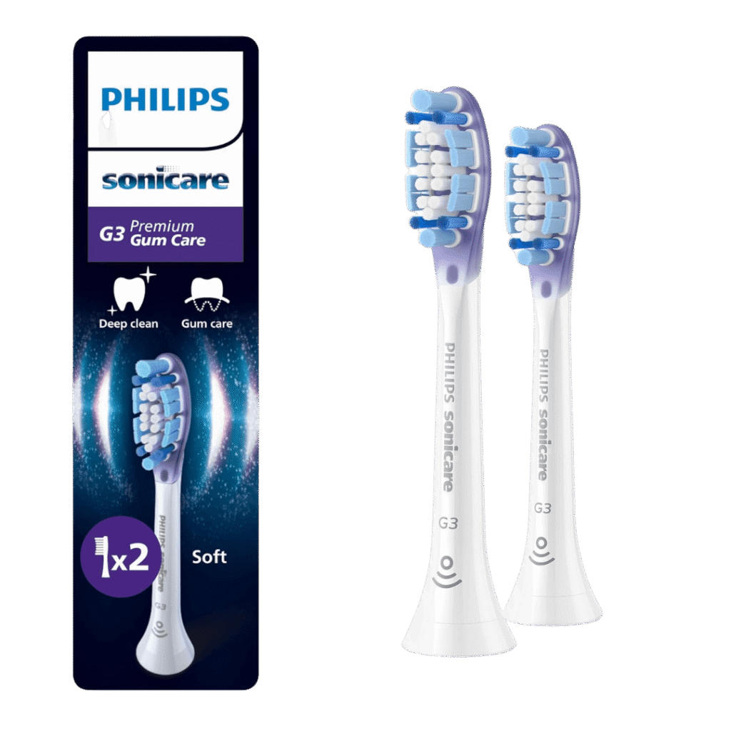 Philips Sonicare Premium Gum Care G3 hambaharja otsikud igemetele HX9052/87 (VALGE