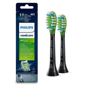 Philips Sonicare Premium White W3 pehme äärega poleerivad hambaharja otsikud HX9062/33 (MUST
