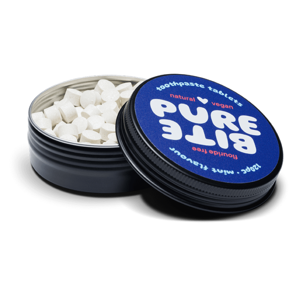 Purebite looduslikud hambapesutabletid - Kodupurk (120tk)