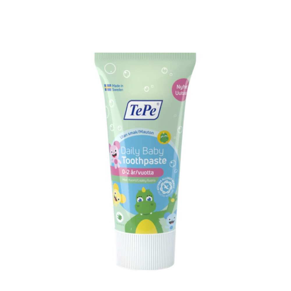 TePe Daily BABY Toothpaste beebide hambapasta (0-2a