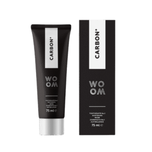 Woom CARBON+ Charcoal valgendav hambapasta söega 75ml