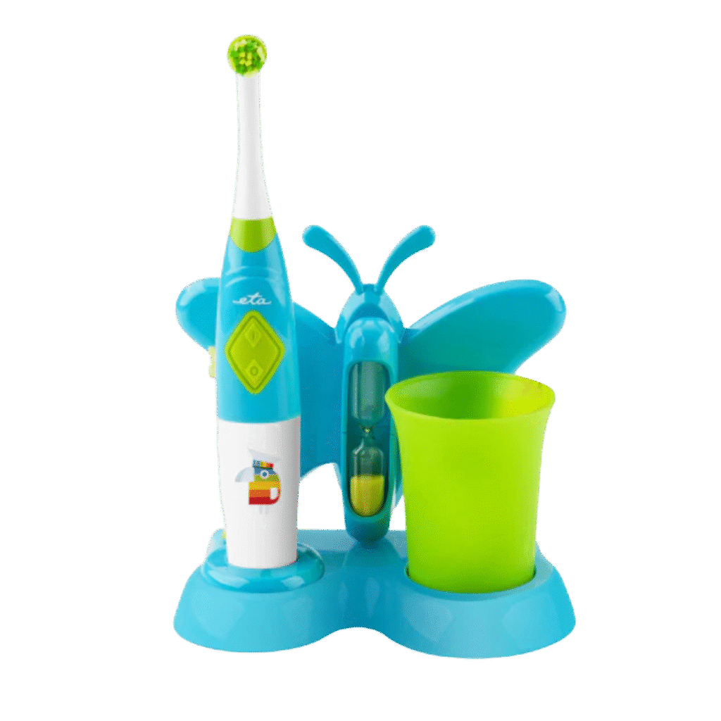 ETA Sonetic Hambahari lastele Hambahaldjas topsi ja hoidikuga SININE