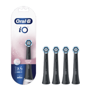 Oral-B iO Gentle Care Black (2024 mudel) pehmed hambaharja otsikud (SB-4