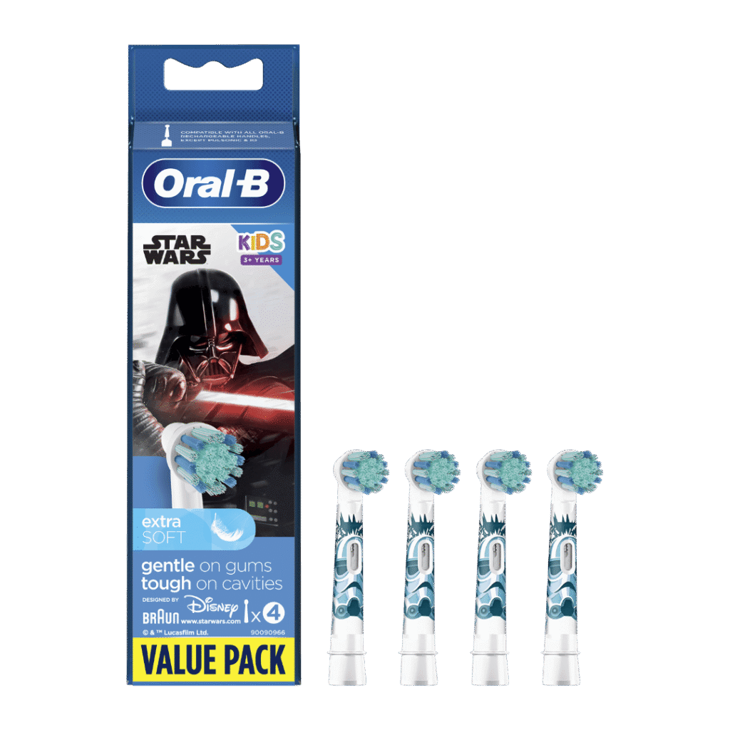 Oral-B Vitality Kids 3+ "STAR WARS" laste ülipehmed hambaharja otsikud (EB10