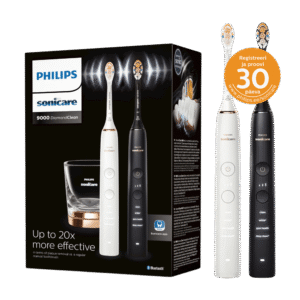 Philips Sonicare DiamondClean 9000 (HX9914/69) elektriliste hambaharjade komplekt (2 käepidet