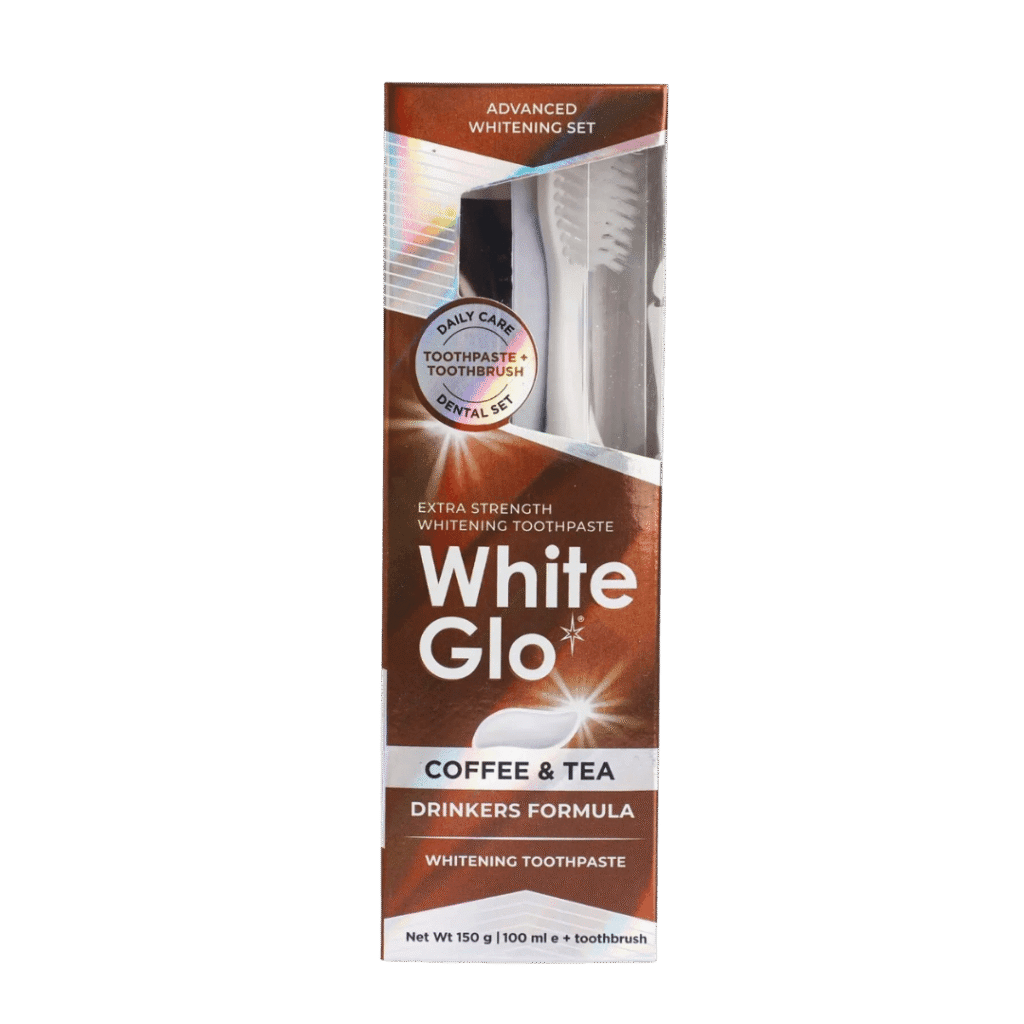 White Glo Coffe & Tea valgendav hambapasta kohvi ja teesõpradele 100ml