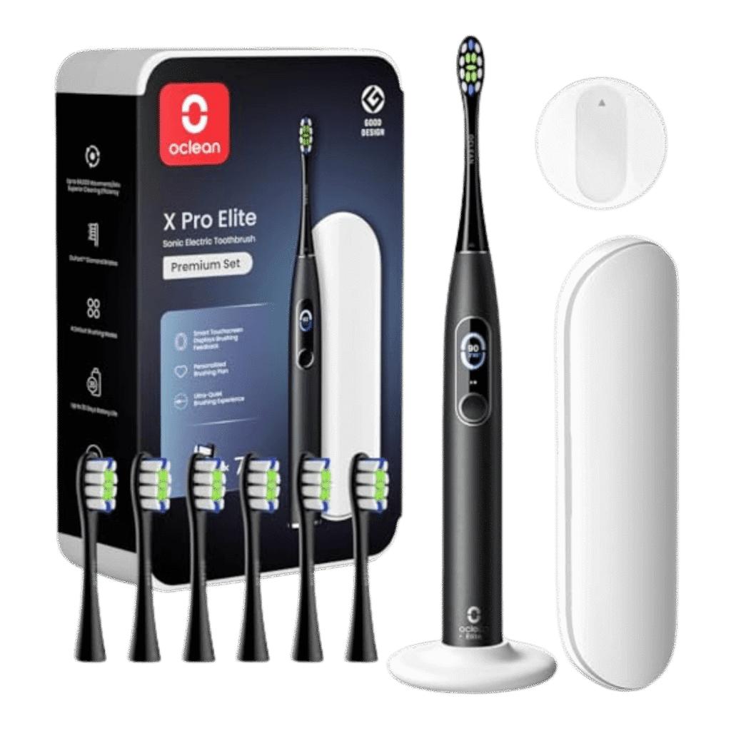 Oclean X Pro Elite Premium Set elektriline hambahari Must (7 otsikut