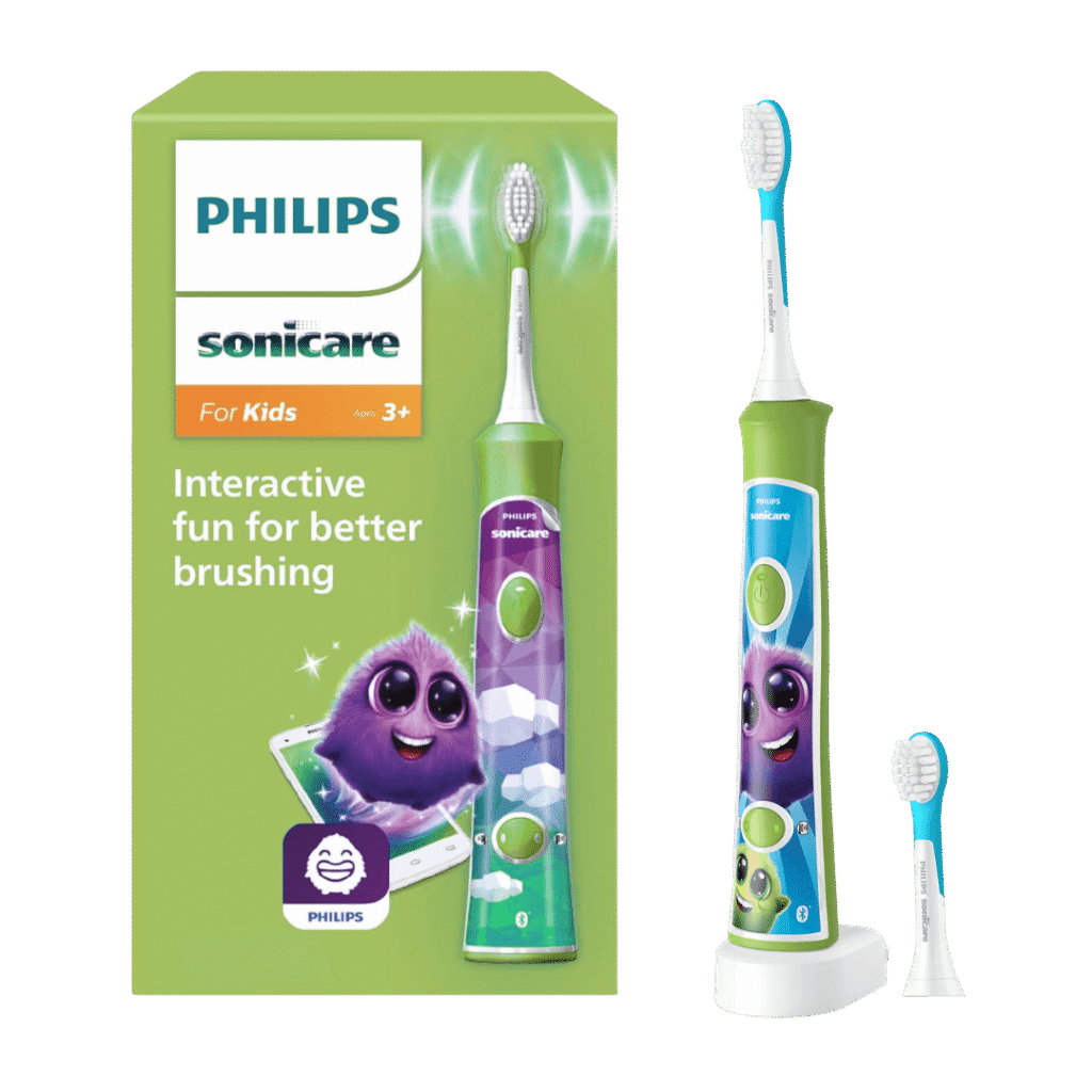 Philips Sonicare FOR KIDS elektriline hambahari lastele ROHELINE (al. 3a) HX6352/11