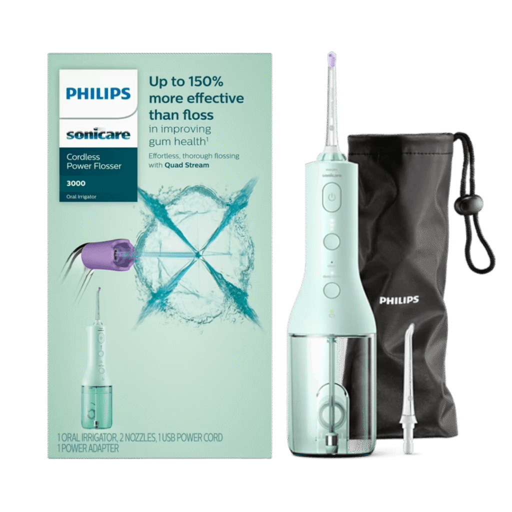 Philips Sonicare Cordless Power Flosser 3000 MINT (HX3826/24) juhtmevaba veeprits