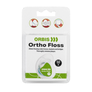 Hambaniit ORBIS Ortho Floss breketitele ja klambritele (50 tk)