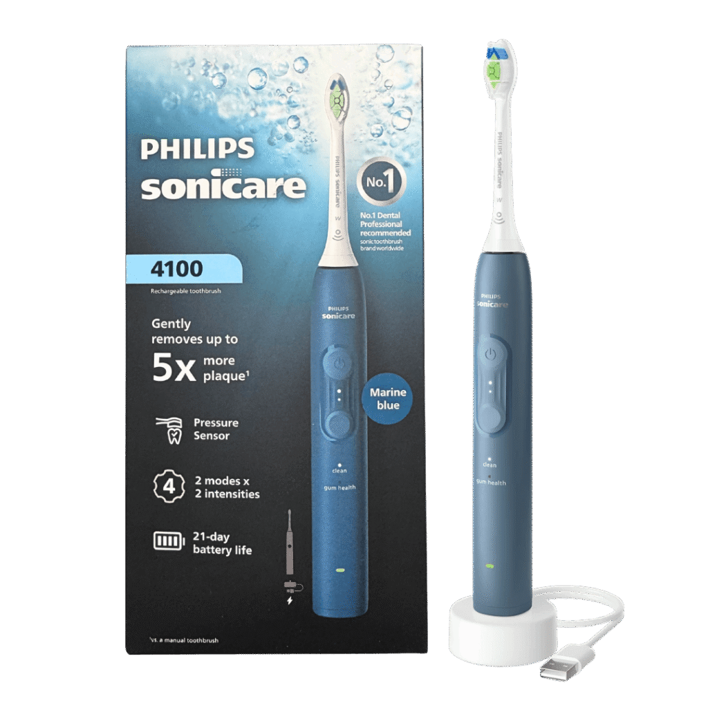 Philips Sonicare 4100 elektriline hambahari HX4041/48 MERESININE (2 režiimi