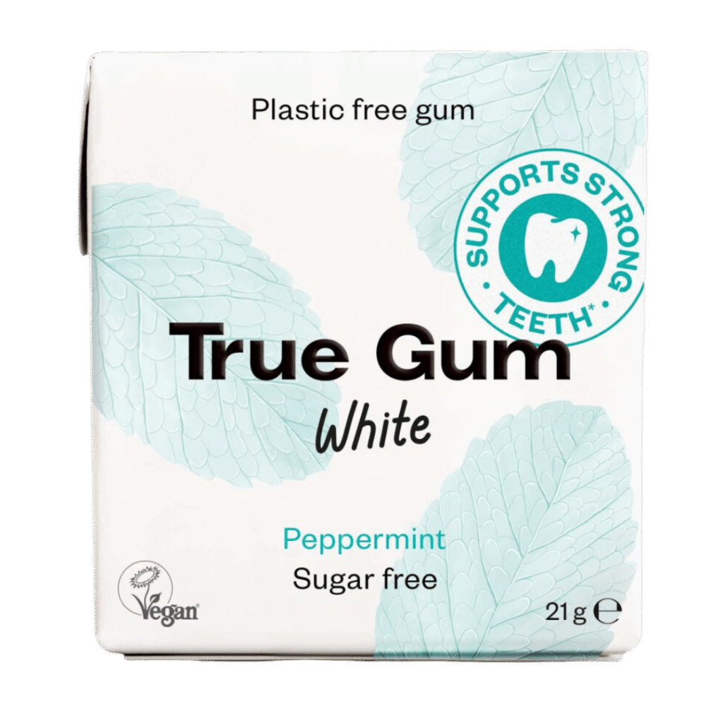True Gum närimiskumm White Peppermint ja ksülitooliga