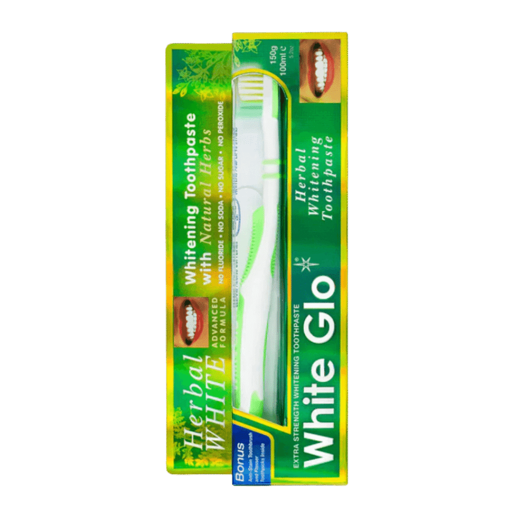 White Glo Herbal White valgendav hambapasta 100ml