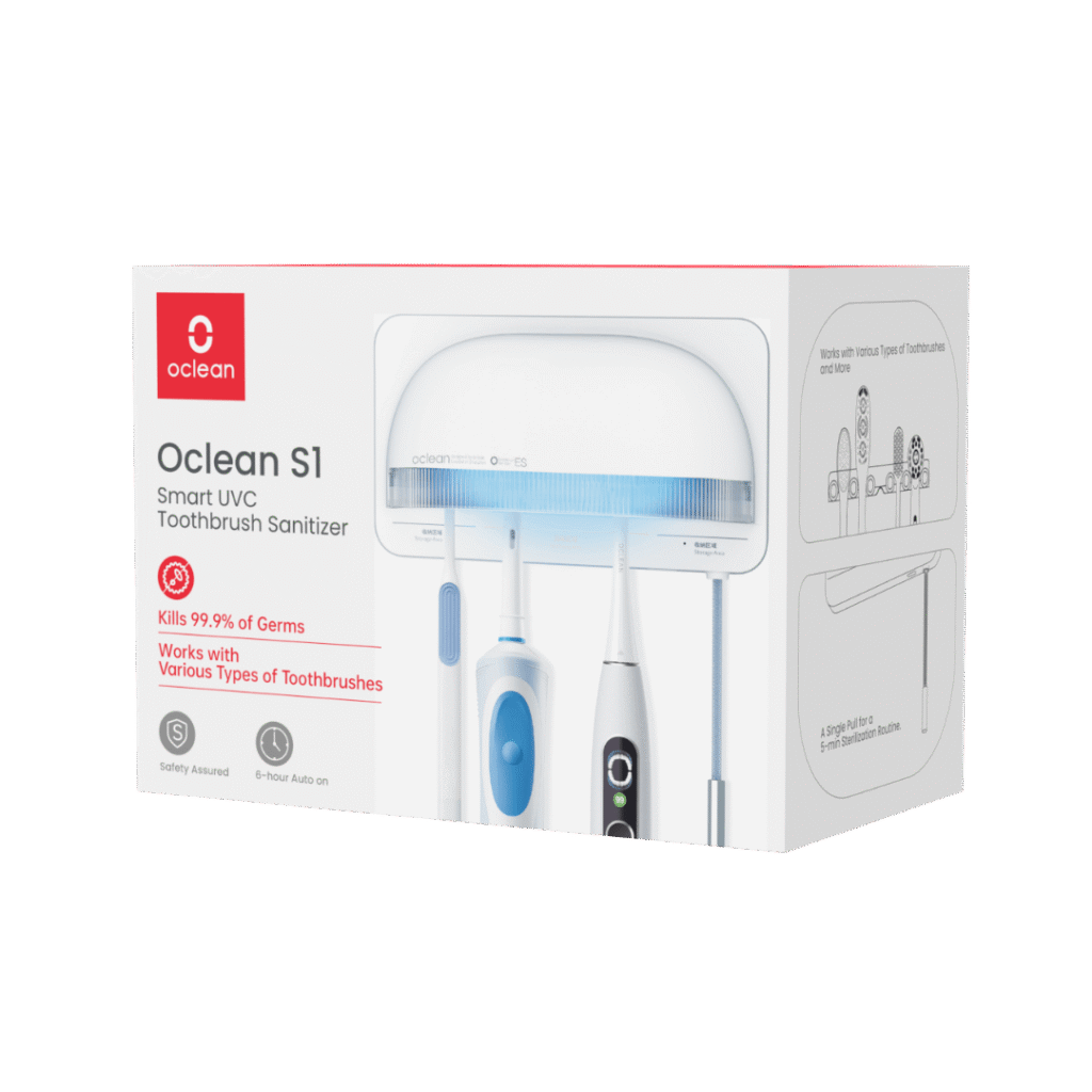 Oclean S1 Smart UVC hambaharja steriliseerija (VALGE)