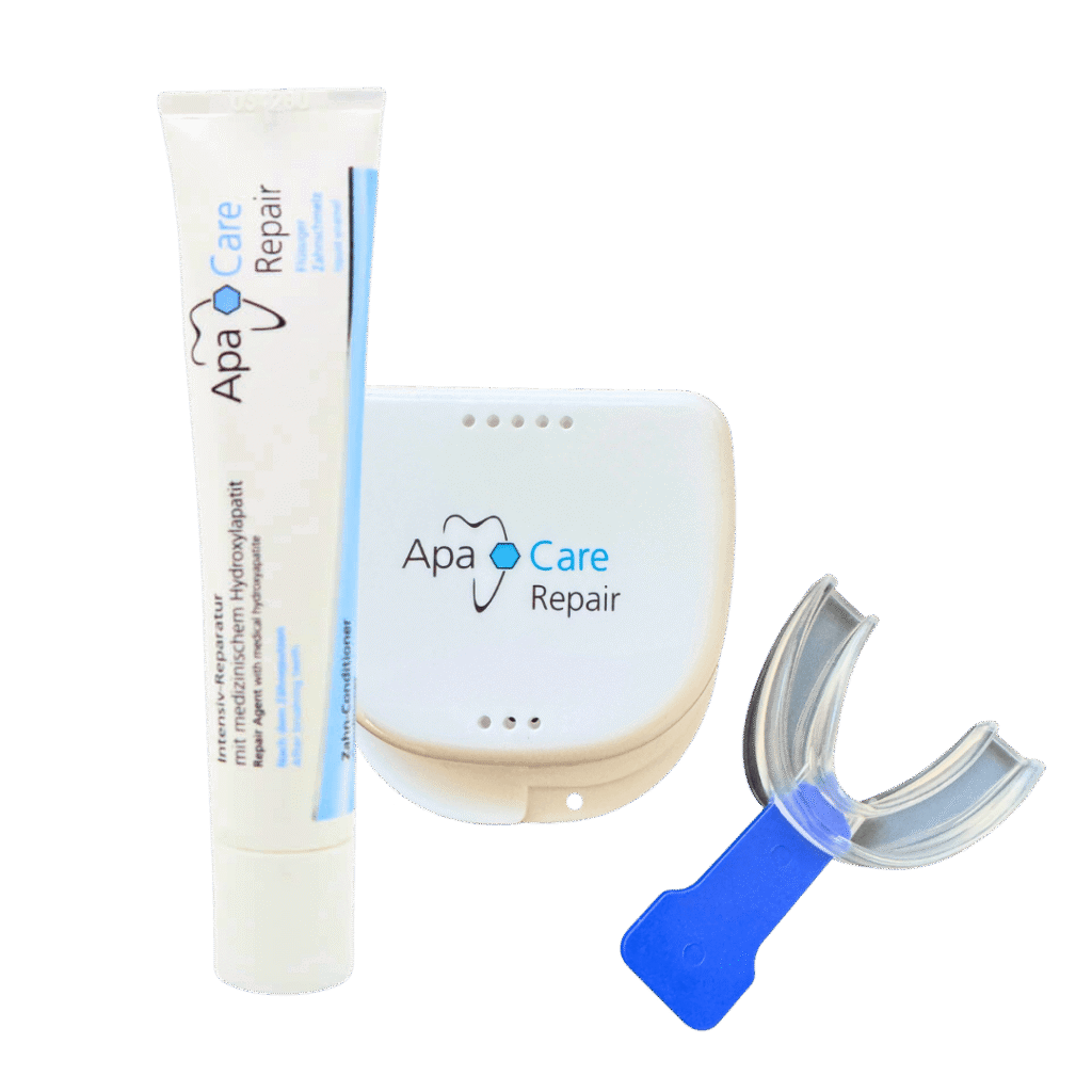 Hammaste remineraliseerimiskomplekt (ApaCare Repair geel + hambakape)