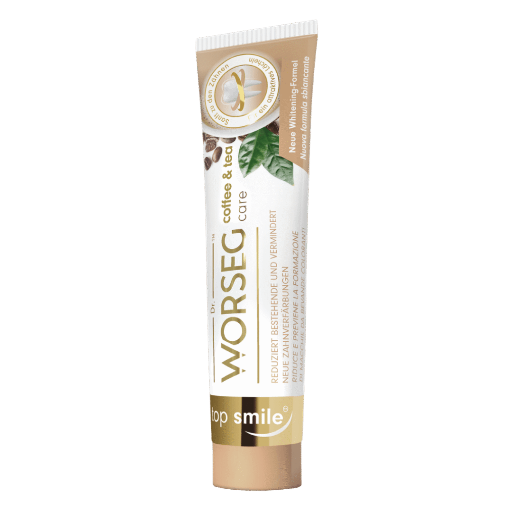 Dr. Worseg Top Smile COFFE & TEA CARE hambapasta 75ml