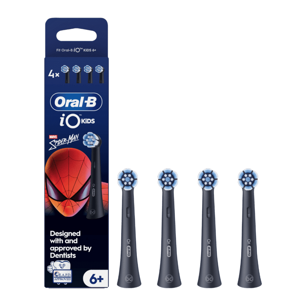 Oral-B iO Kids SPIDERMAN pehmed hambaharja otsikud lastele al. 6a (SBKF-4