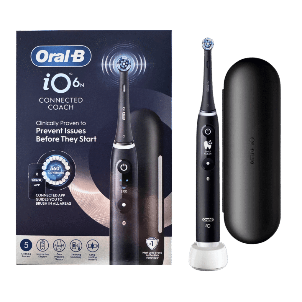 Oral-B iO6 elektriline hambahari Black Lava (5 režiimi