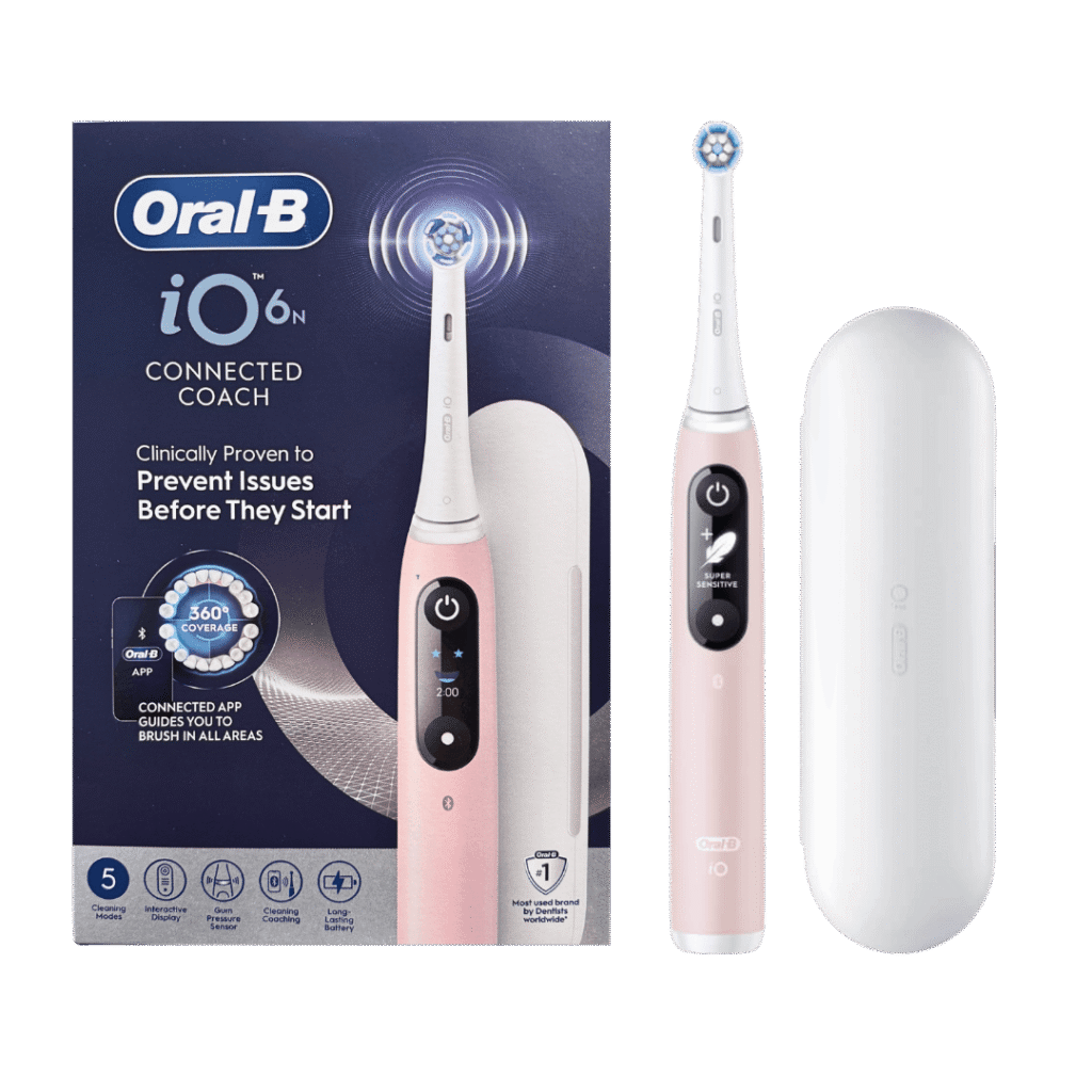 Oral-B iO6 elektriline hambahari Pink Sand (5 režiimi