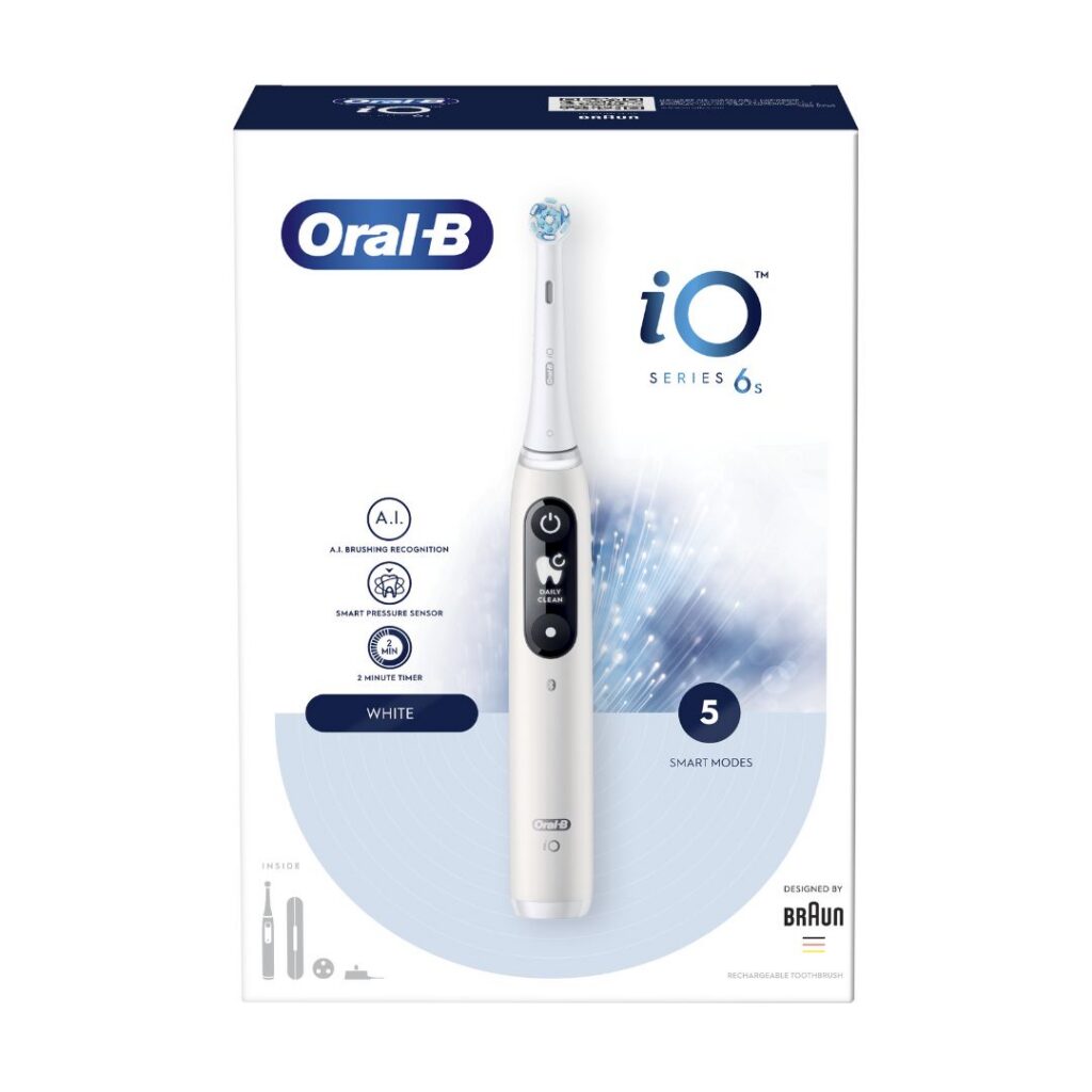 Oral-B iO6 elektriline hambahari White (5 režiimi