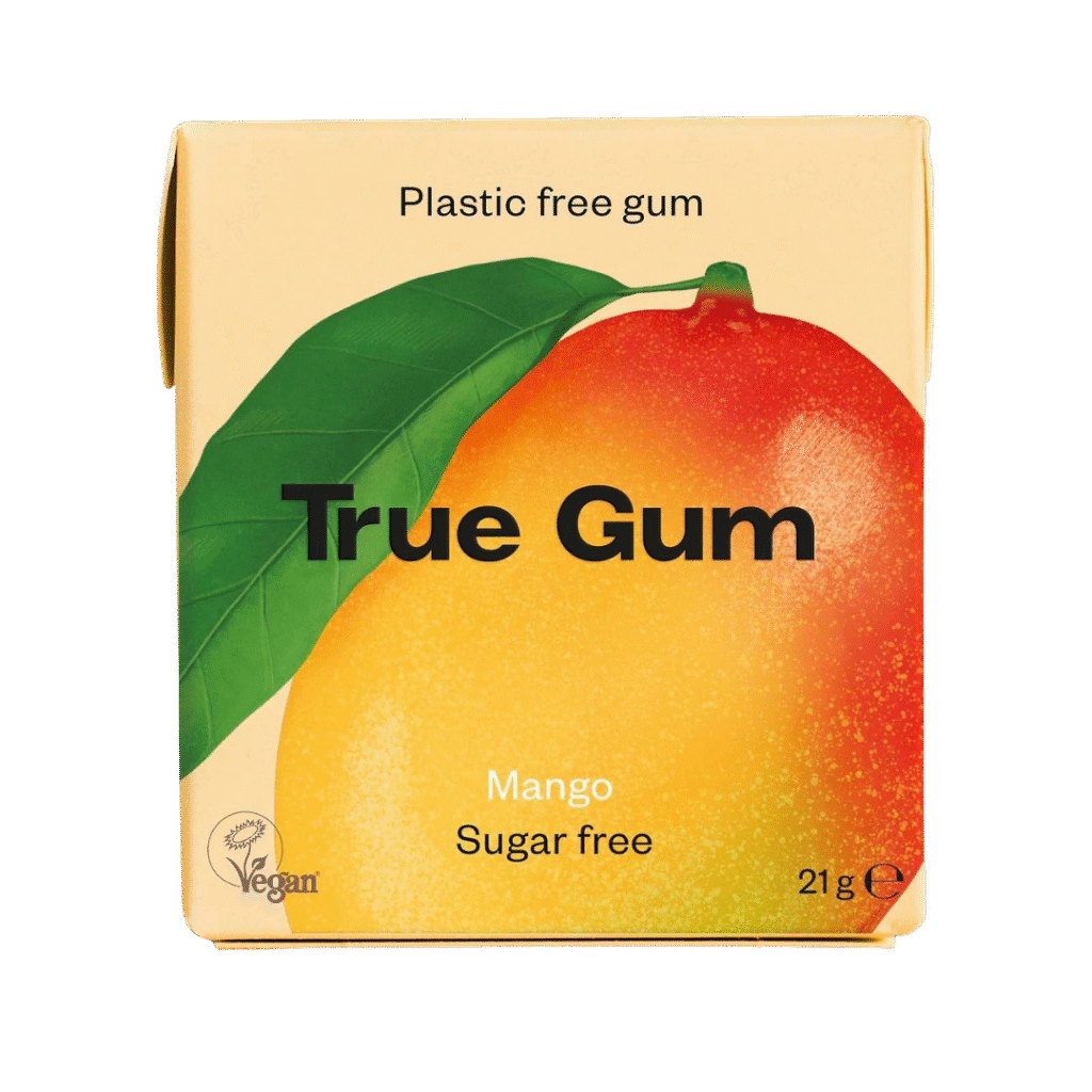 True Gum närimiskumm Mango ja ksülitooliga